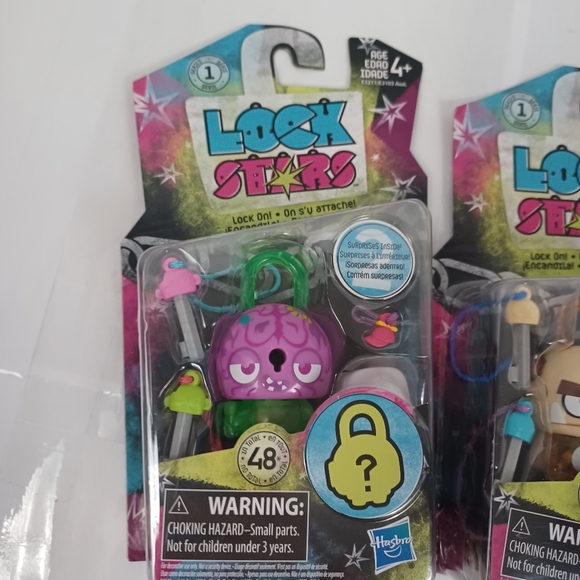 Hasbro Lock Stars -With Inside Surprise NEW -Set Of 3 Characters -Series 1 - Picture 3 of 9